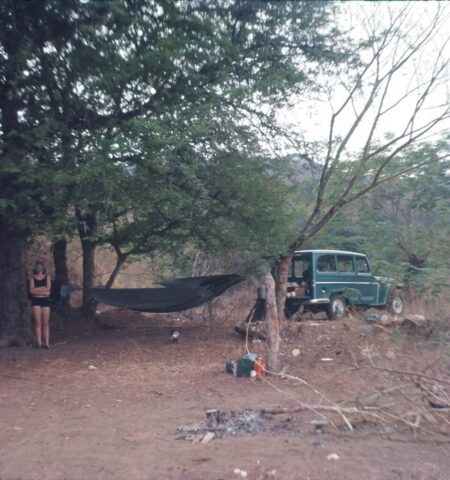 Linda, family camping trip on the Pacific Coast of Costa Rica, c 1965-1966. ©KMC