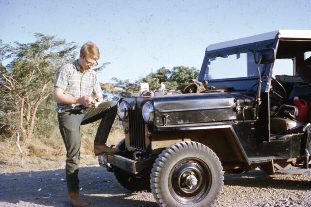 Jack, expedition along northern Pacific Coast of Costa Rica, 1967. ©KMC