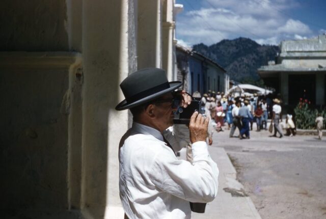 Senator Allen J Ellender of Louisiana in Jutiapa, Guatemala, 1958. ©KMC