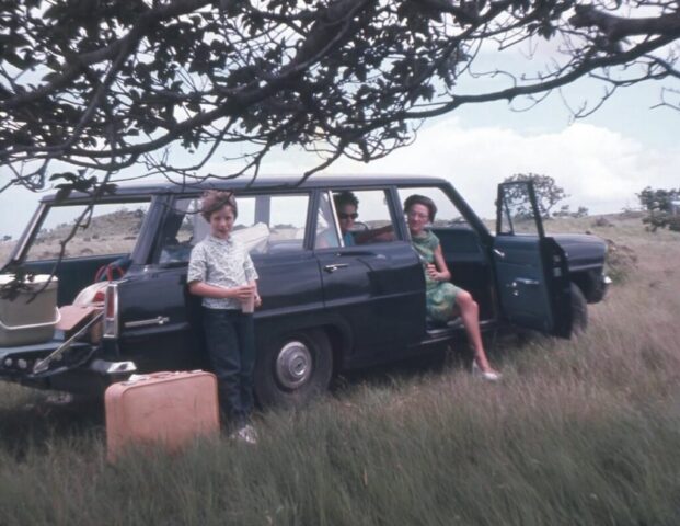 Stop in Liberia, overland trip to Managua, Nicaragua, 1967. ©KMC