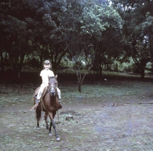 Terry living her Central American dream, 1966. ©KMC
